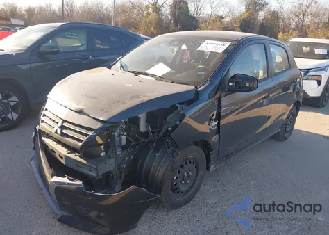 2024 Mitsubishi Mirage Es/Le from USA, damaged, VIN ML32AUHJ3RH033022